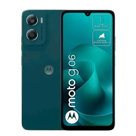 Celular Motorola G06 256gb/4gb Azul 840493605296